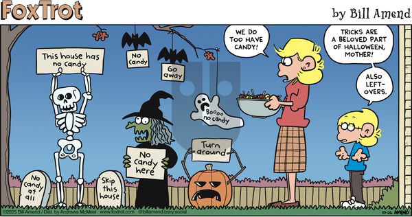 FoxTrot on Sunday October 26, 2025 Comic Strip