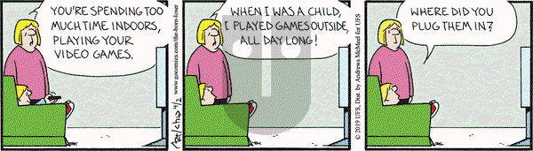 The Born Loser on Tuesday April 2, 2019 Comic Strip