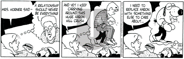 Luann on Wednesday October 24, 2001 Comic Strip