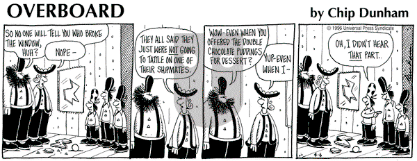 Overboard on Saturday April 6, 1996 Comic Strip