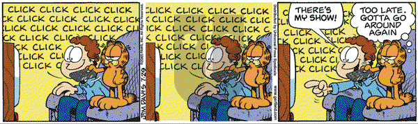 Garfield on Friday July 29, 2005 Comic Strip