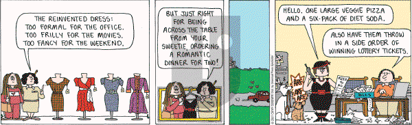 Cathy Classics - Saturday October 6, 2007 Comic Strip