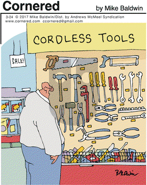 Cornered on Friday March 24, 2017 Comic Strip