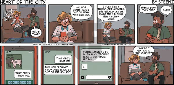 Heart of the City on Sunday February 18, 2024 Comic Strip