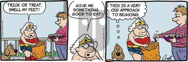 Lola on Wednesday October 31, 2018 Comic Strip