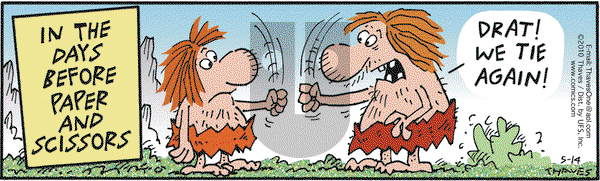 Frank and Ernest on Friday May 14, 2010 Comic Strip