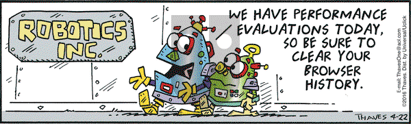 Frank and Ernest on Friday April 22, 2016 Comic Strip
