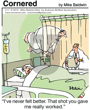 Cornered on Wednesday April 11, 2018 Comic Strip