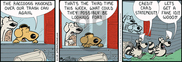 DeFlocked on Monday November 25, 2019 Comic Strip