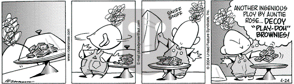 Rose is Rose on Saturday April 24, 2004 Comic Strip