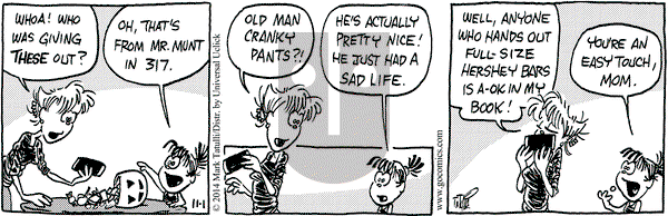 Heart of the City - Saturday November 1, 2014 Comic Strip