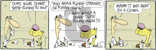 The Duplex on Friday November 15, 2019 Comic Strip