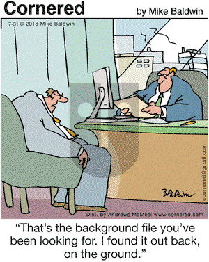 Cornered on Tuesday July 31, 2018 Comic Strip