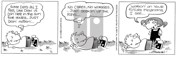 Soup to Nutz - Old on Friday July 11, 2003 Comic Strip