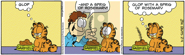 Garfield on Wednesday February 4, 2004 Comic Strip