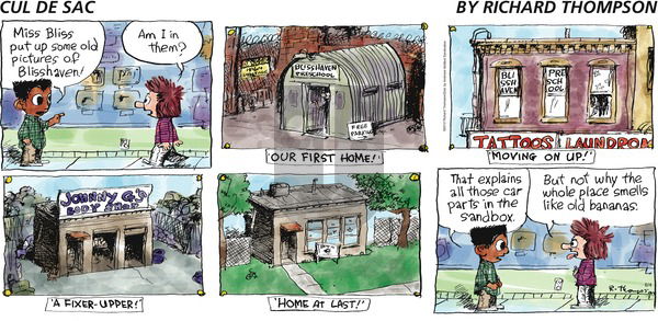 Cul de Sac on Sunday June 4, 2017 Comic Strip
