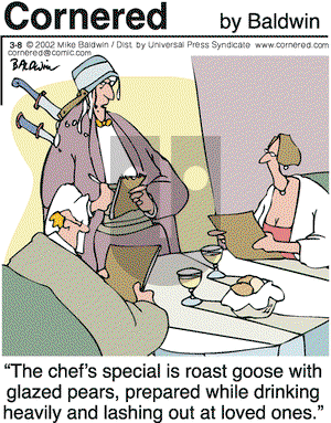 Cornered on Friday March 8, 2002 Comic Strip