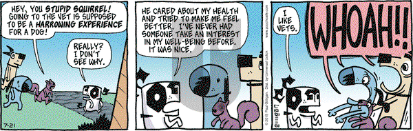Pooch Cafe on Tuesday July 21, 2015 Comic Strip