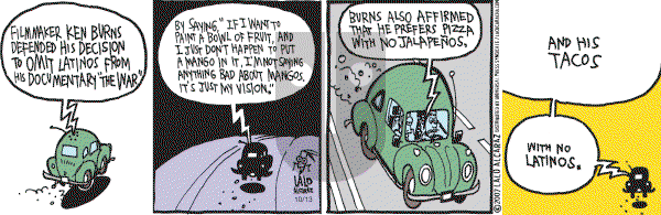 La Cucaracha on Saturday October 13, 2007 Comic Strip