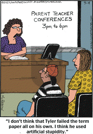 Close to Home on Monday September 4, 2023 Comic Strip