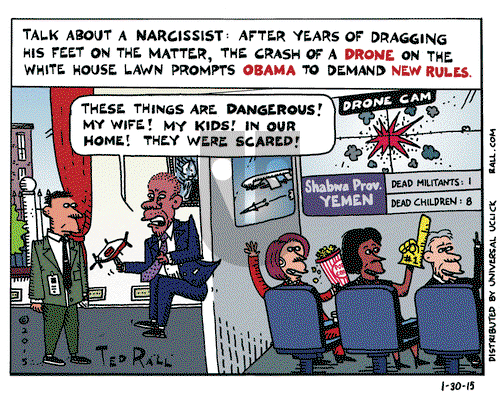Ted Rall on Friday January 30, 2015 Comic Strip