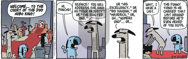 Pooch Cafe on Wednesday February 19, 2014 Comic Strip