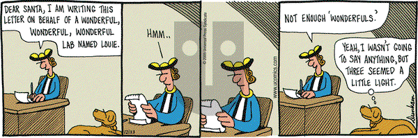 Overboard on Thursday December 23, 2004 Comic Strip