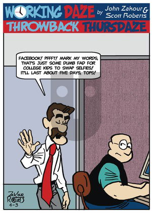 Working Daze on Thursday April 3, 2025 Comic Strip