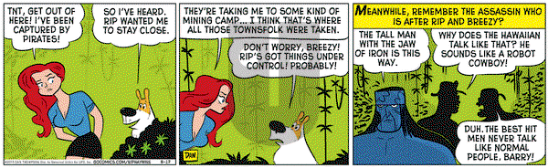 Rip Haywire on Monday August 17, 2015 Comic Strip