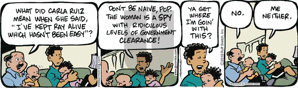 JumpStart on Saturday April 23, 2016 Comic Strip