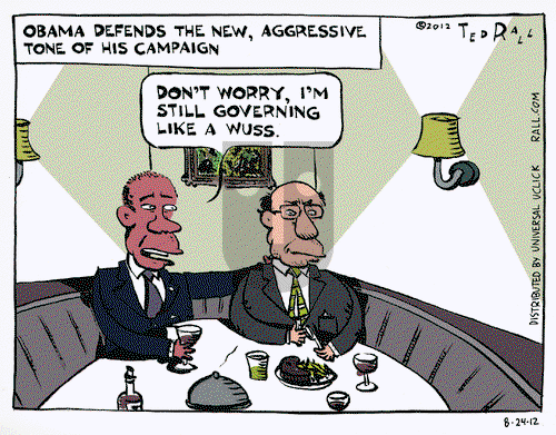 Ted Rall on Friday August 24, 2012 Comic Strip