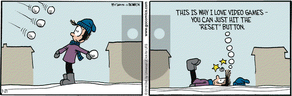 Grand Avenue on Thursday January 21, 2016 Comic Strip