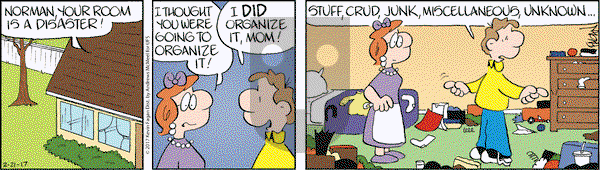Drabble on Tuesday February 21, 2017 Comic Strip