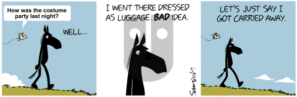 Dark Side of the Horse - Friday July 6, 2018 Comic Strip
