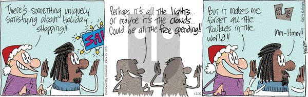 The Knight Life on Monday December 22, 2014 Comic Strip