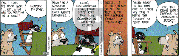Get Fuzzy - Wednesday January 27, 2016 Comic Strip