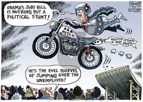 Rob Rogers on Sunday October 16, 2011 Comic Strip