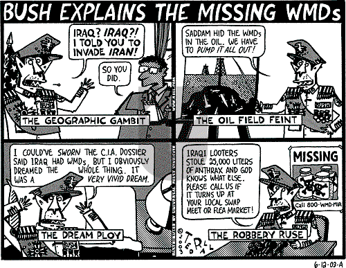 Ted Rall on Thursday June 12, 2003 Comic Strip