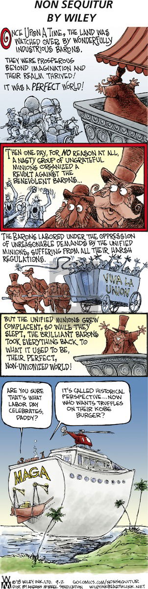 Non Sequitur - Sunday September 2, 2018 Comic Strip