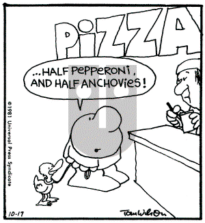 Ziggy on Saturday October 17, 1981 Comic Strip