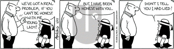 The Born Loser on Monday July 30, 2007 Comic Strip