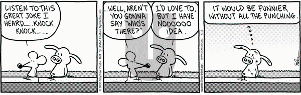 Pearls Before Swine on Saturday April 12, 2003 Comic Strip