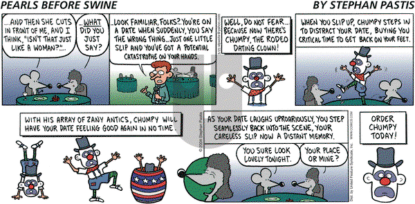 Pearls Before Swine on Saturday April 10, 2004 Comic Strip