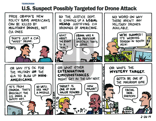 Ted Rall on Wednesday February 26, 2014 Comic Strip