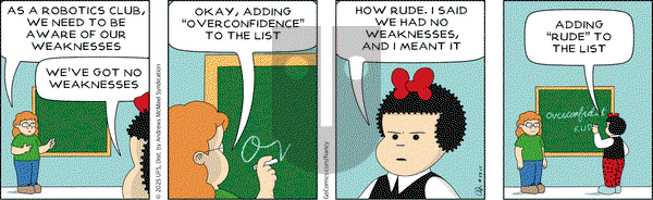 Nancy on Wednesday April 23, 2025 Comic Strip