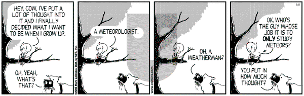 Cow and Boy Classics on Monday July 17, 2006 Comic Strip