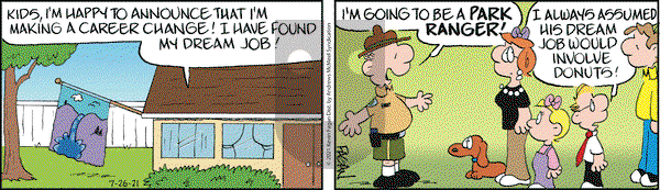 Drabble - Monday July 26, 2021 Comic Strip