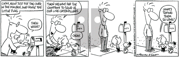 Baby Blues on Tuesday February 1, 2000 Comic Strip