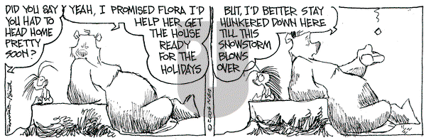 The Grizzwells on Wednesday November 22, 2006 Comic Strip