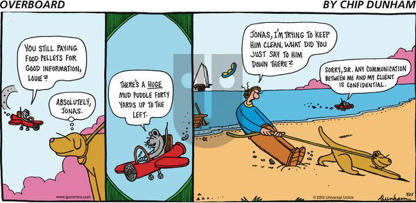 Overboard on Sunday March 25, 2012 Comic Strip
